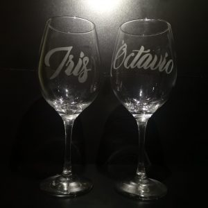 Copas de vino personalizadas