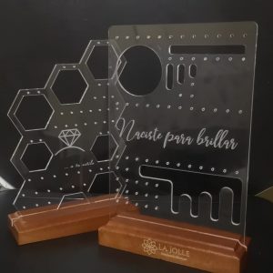 Joyero de acrílico